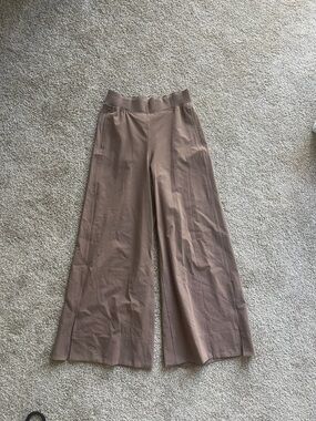 Lululemon Wide Leg Pants in Taupe